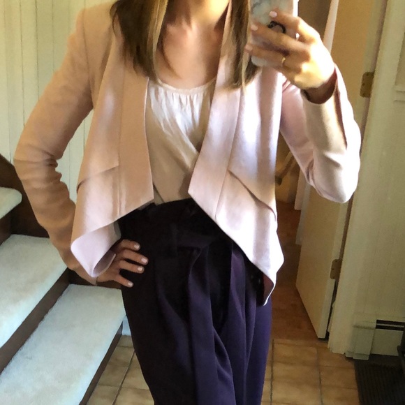 Blush cropped blazer - Picture 4 of 4